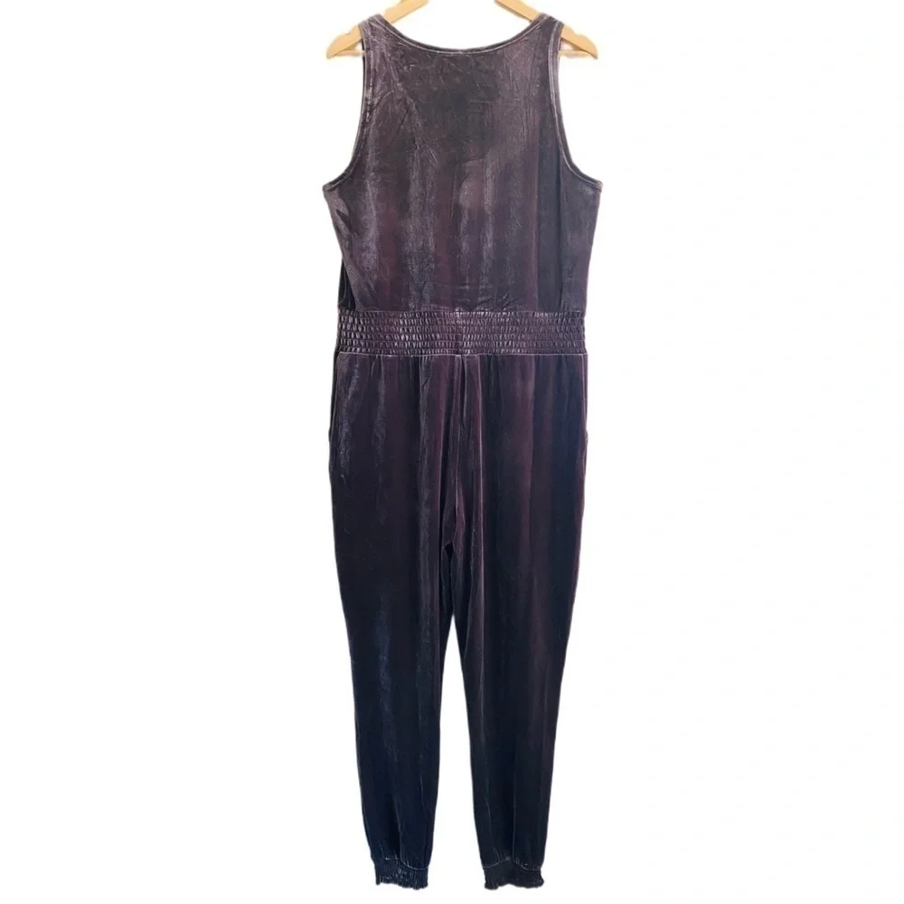 COMMANDO Velvet Lightweight Sleeveless Tank Jumpsuit Size XS NWT Festival